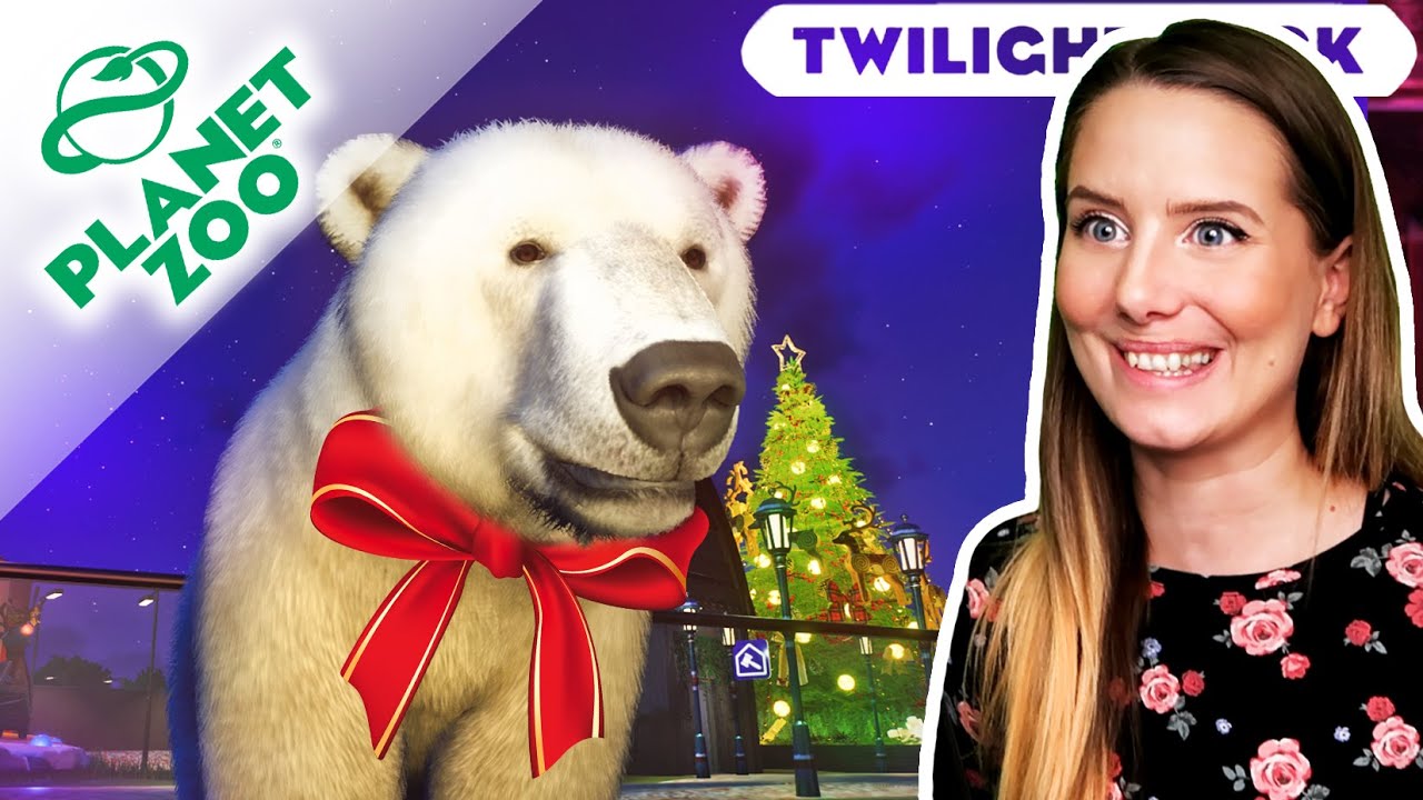 VÁNOČNÍ VÝBĚH LEDNÍHO MEDVĚDA A MALÍ TUČŇÁČCI 🎄● Planet Zoo 20 - ARKTICKÝ MOTIV