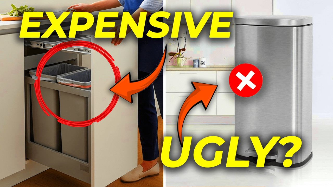 Какое мусорное ведро лучше всего подойдет для вашей кухни?