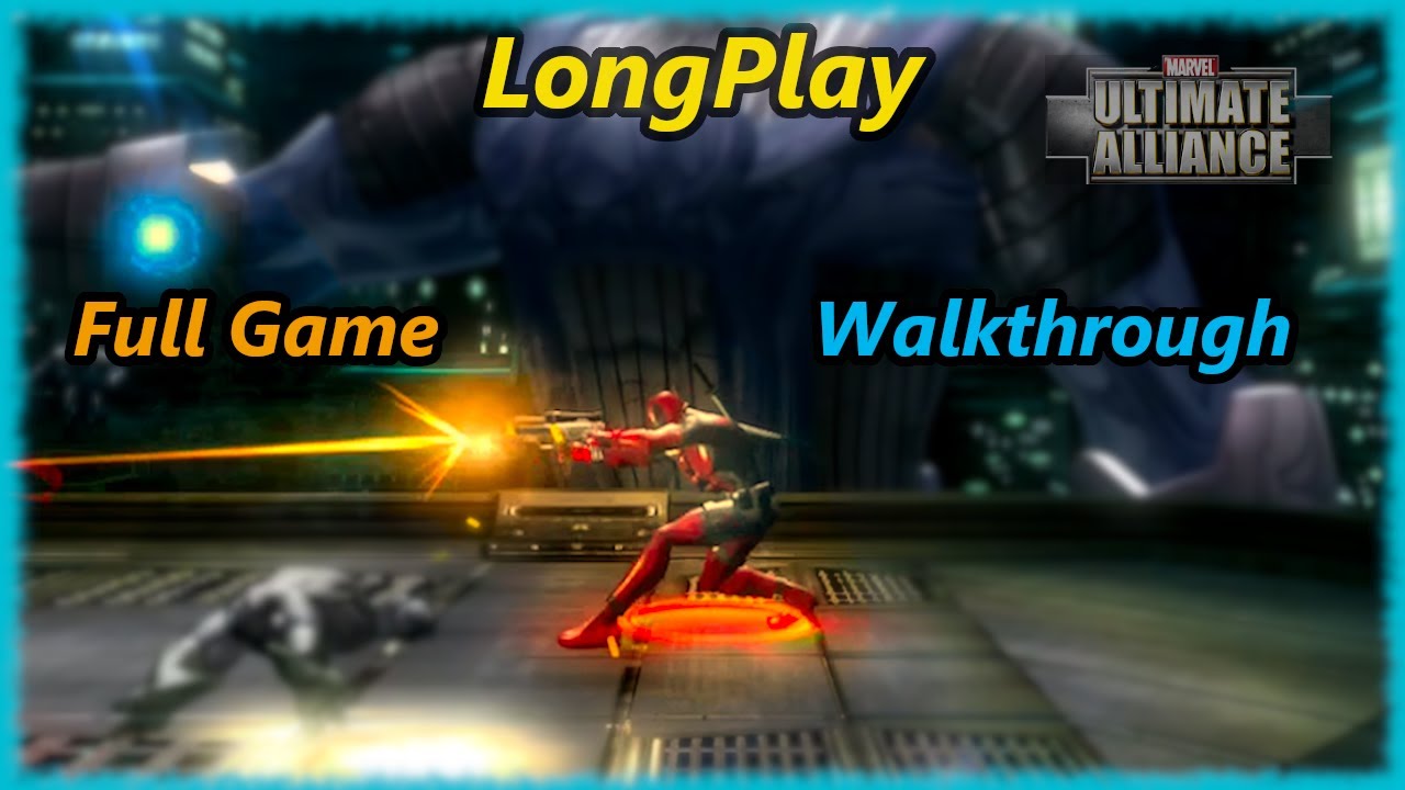 Marvel: Ultimate Alliance - Longplay Full Game Walkthrough (No Commentary)