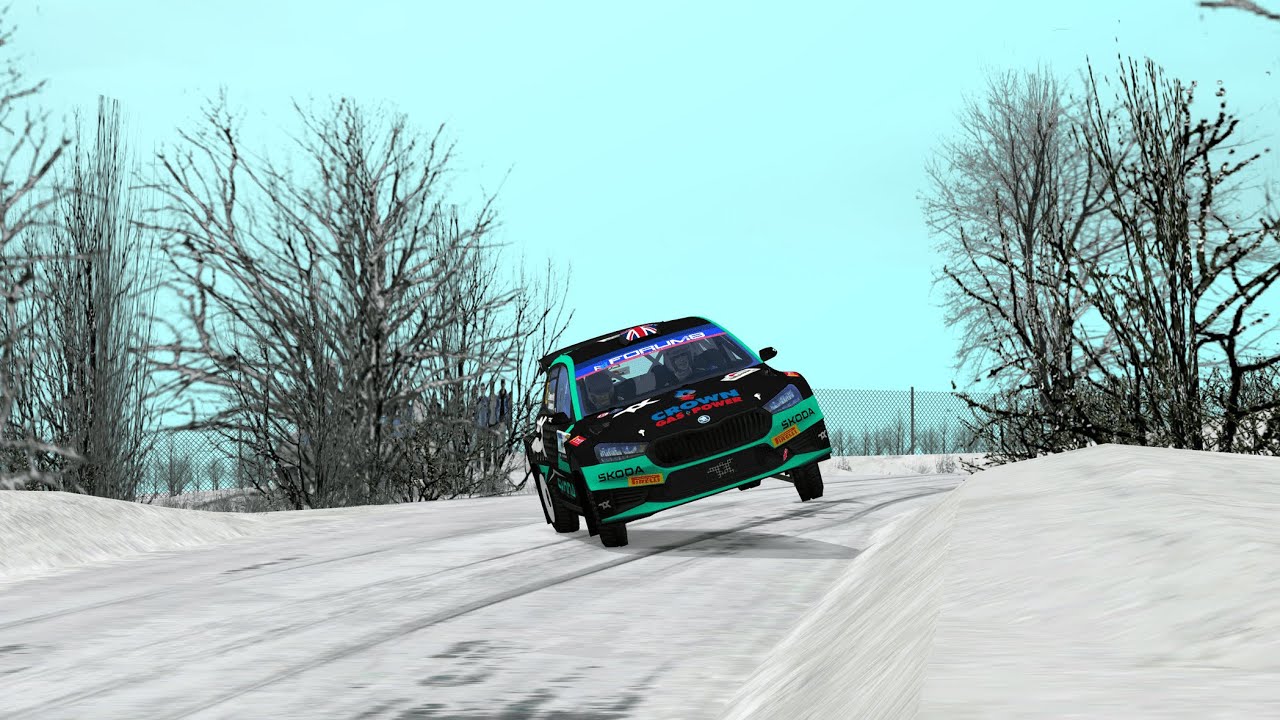 WORLD RECORD R5/Rally2 : Komarov Snow | Škoda Fabia RS Rally2 | RBR RallySimFans