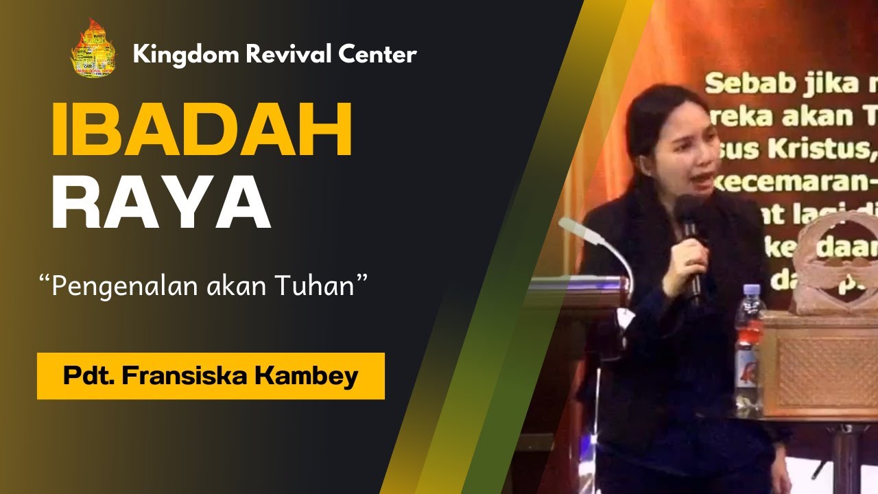 IBADAH RAYA MINGGU 11 MEI 2025
