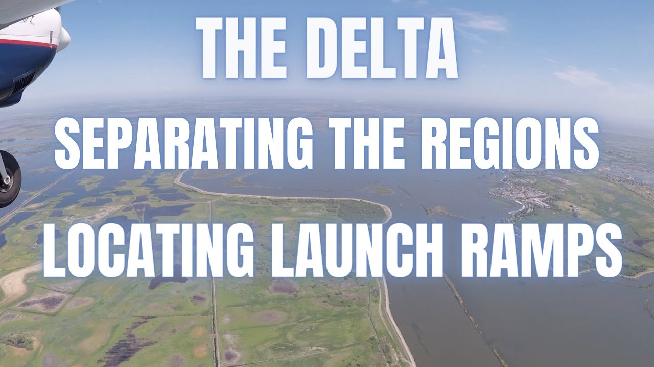 The Delta-separating the Regons and locating launch ramps.