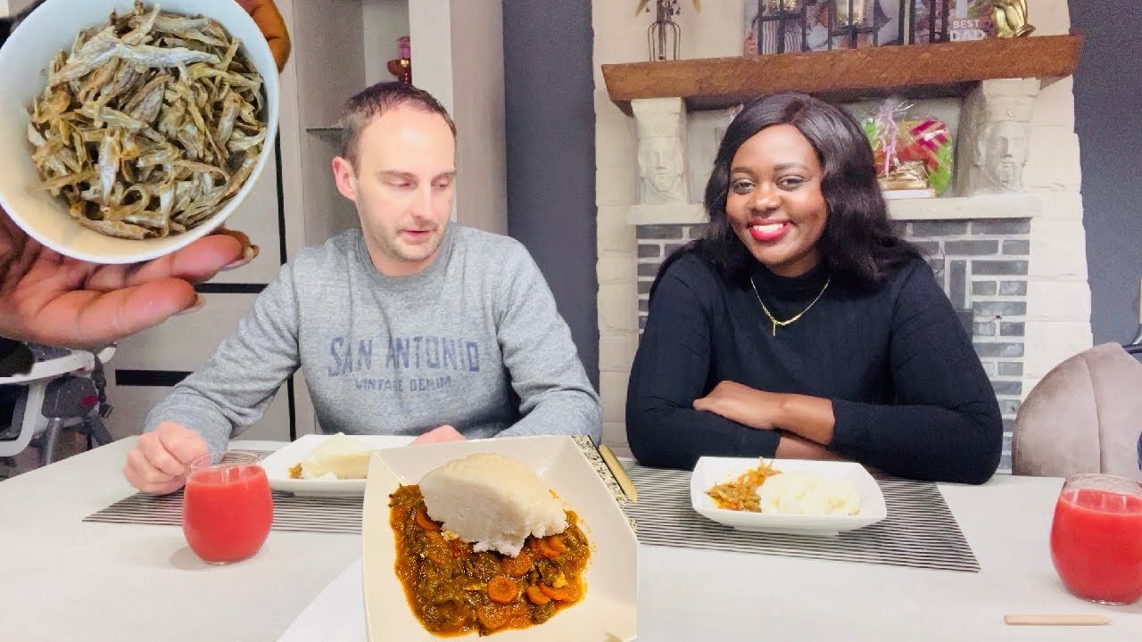 How to prepare Mukene (Silver Fish) || Boyfriend tries it for the first time😊