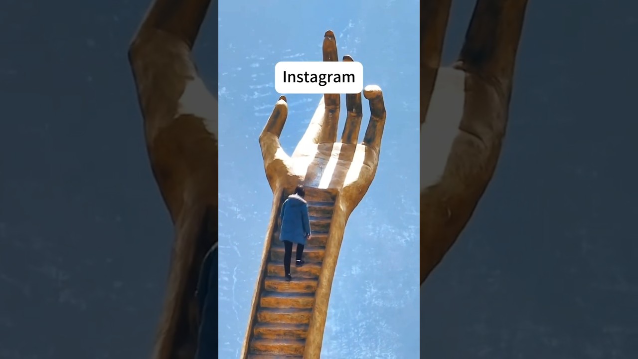 Social Media Vs Reality 😍 #travel #explore #nature #instagram #vs #reality #adventure