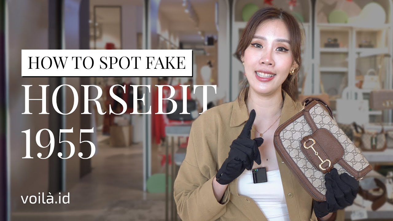 Fake or Real | Cara Membedakan Gucci Horsebit 1955 Asli dan Palsu