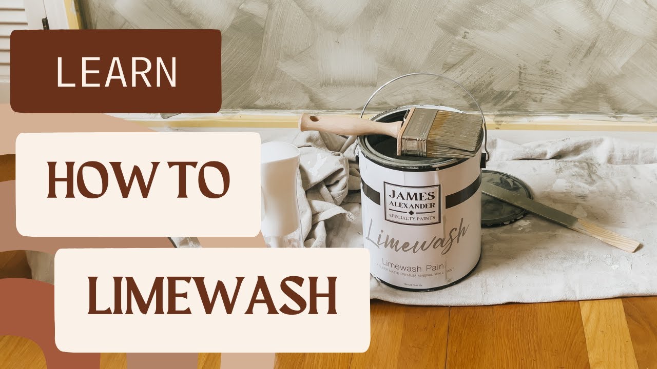 Learn How To Limewash Drywall | AD