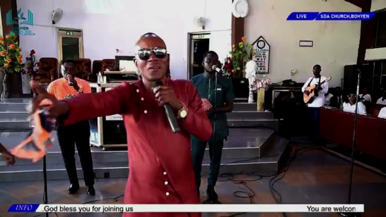 Baffour Kyei & the victory voices performs DONKOMI @ Bohyen S.D.A Church