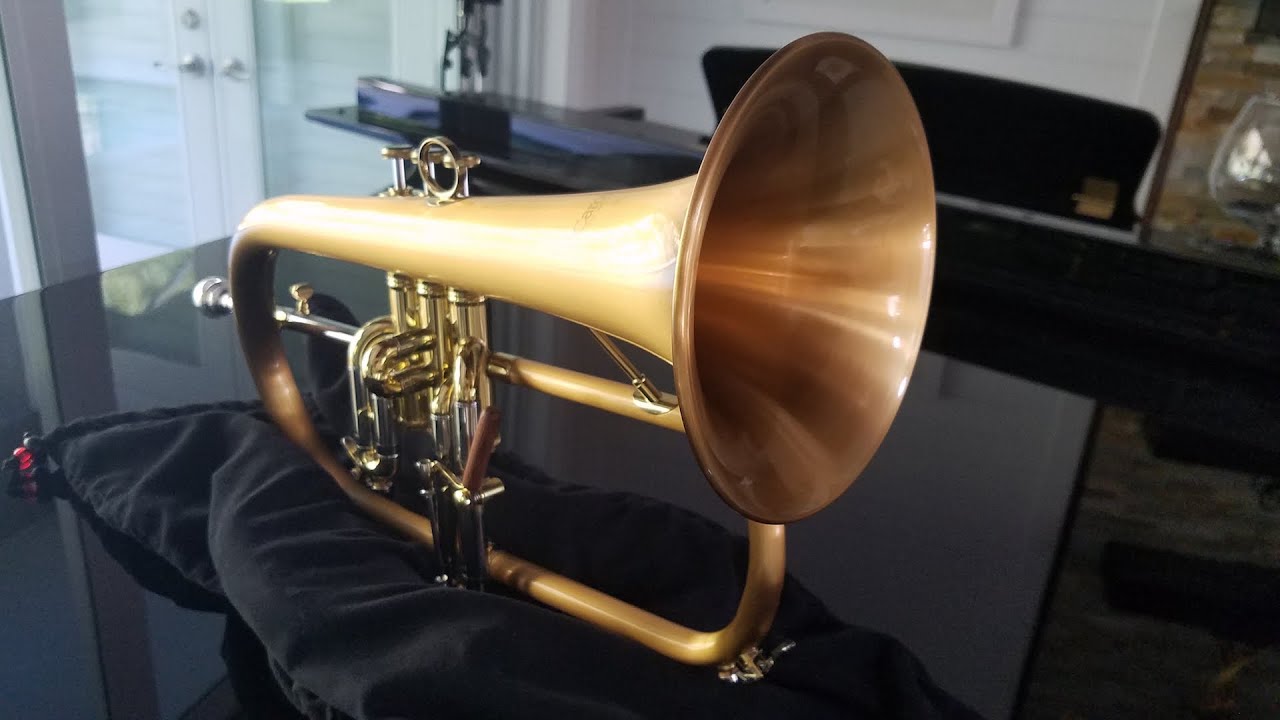CarolBrass® CFL-6200-RSS-SLB Pro Flugelhorn Demo