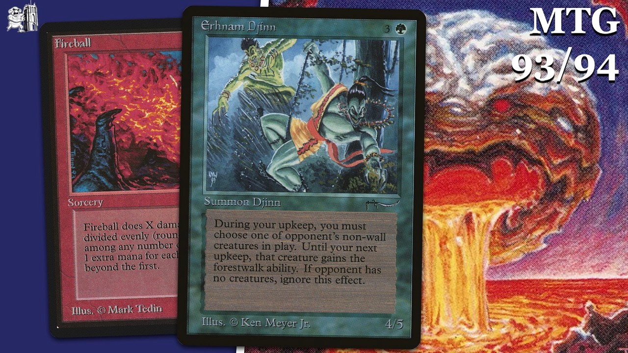 Erhnam Burn'em (RG) vs Mono-Blue Control | Uthden Troll Cup 7 – Old School MTG 93/94 (Ep. 5)