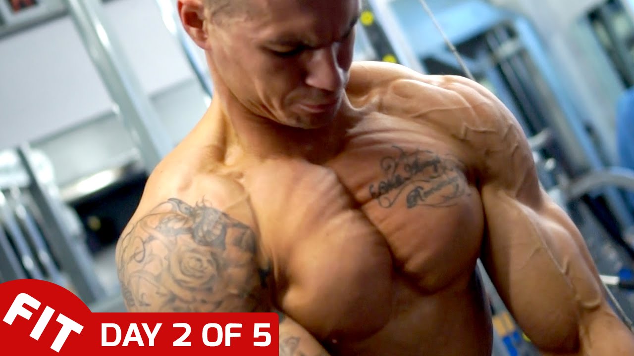 CHEST & TRICEPS - ROSS DICKERSON DAY 2 OF 5 DAY SPLIT