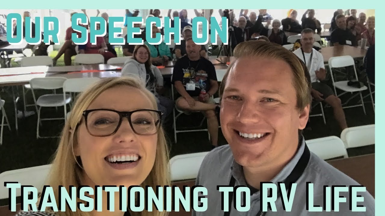 RV Living: Transitioning to Full Time Speech (Our FIRST Public Speaking Event!)