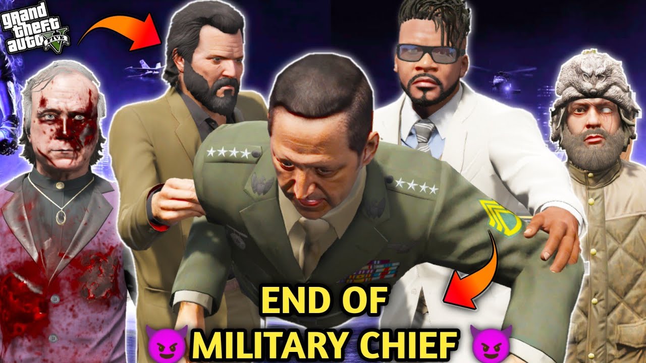 GTA 5: Franklin Take Revenge From Military Force 😈🪖Michael Help With Twin  & Shinchan 😮 Pss Gamer 
