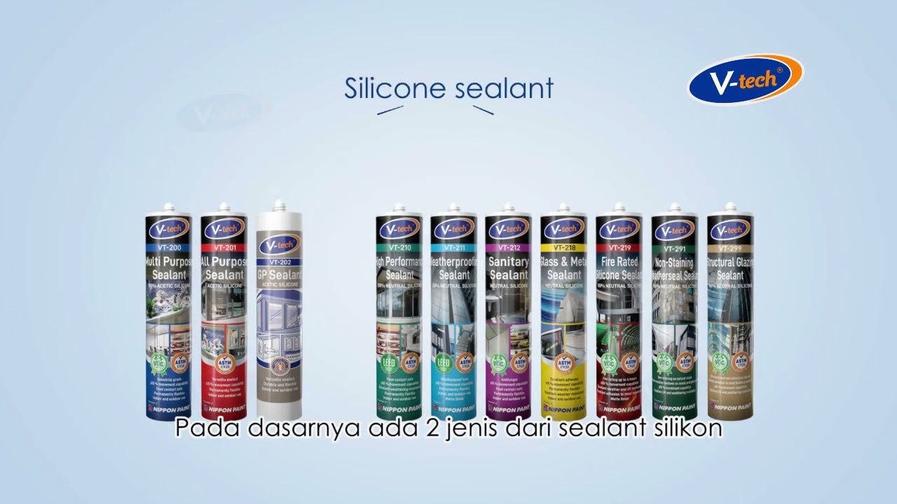 Memilih Sealant Silikon V-tech (Indonesian)