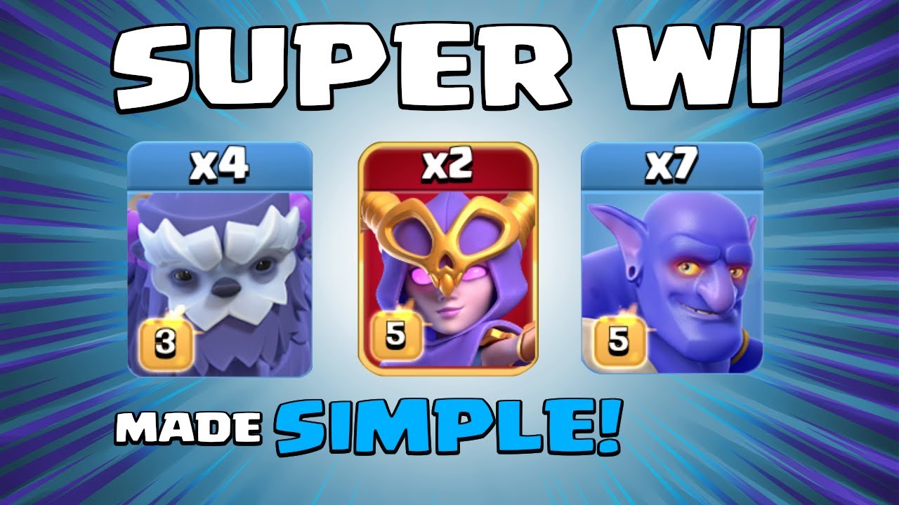 SUPER WITCH + BIG BOY = GAME CHANGER!!! NEW TH13 Attack Strategy - Clash of Clans