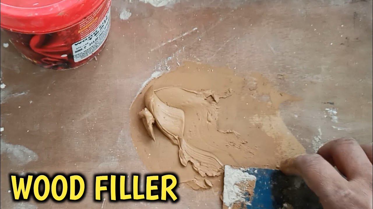 how to use wood filler | teak wood repair | wood filler