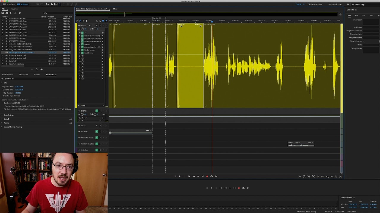 Editing an Audiobook in Adobe Audition (TUTORIAL)