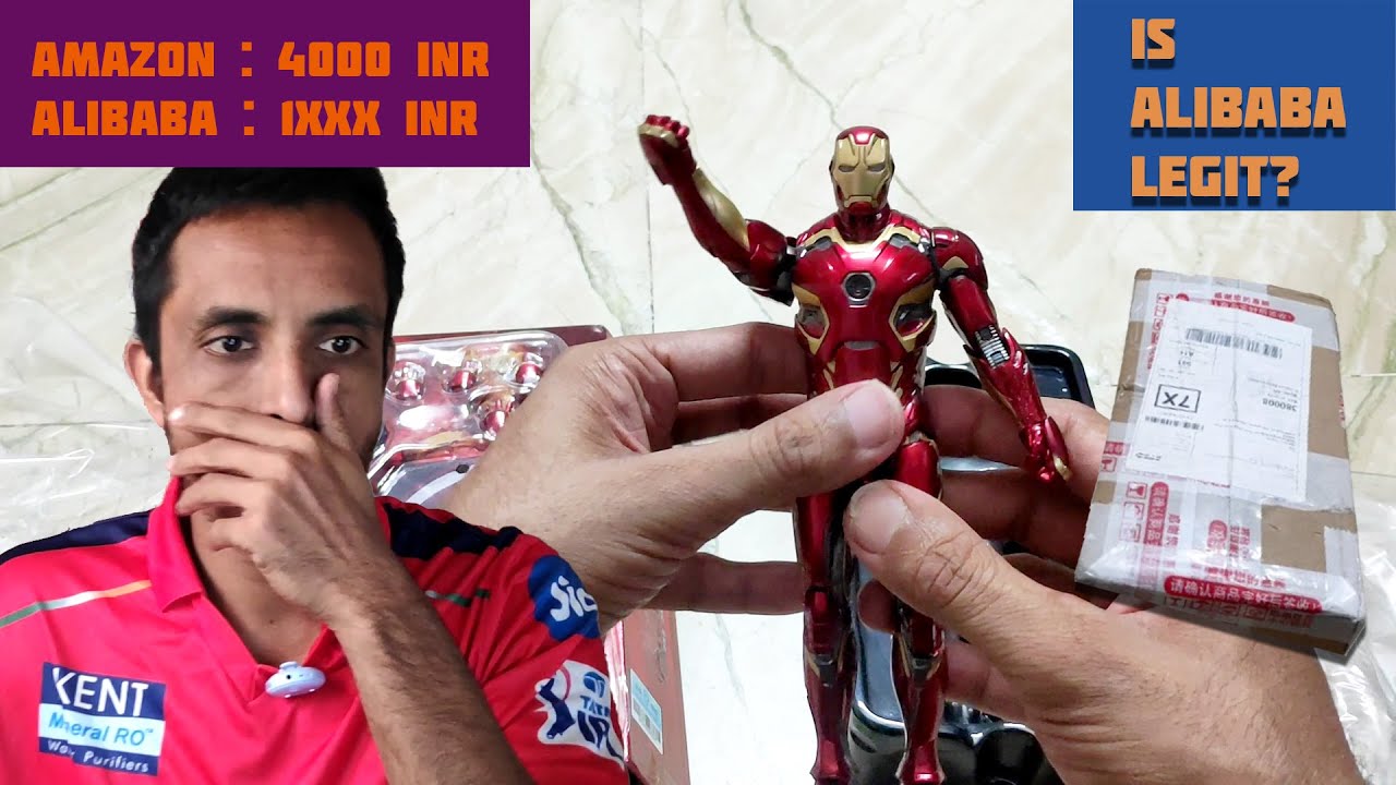 Buying from Alibaba in India: Is It Cheap, Safe, and Worth It- 1st product - ZD Toys Ironman mark 45