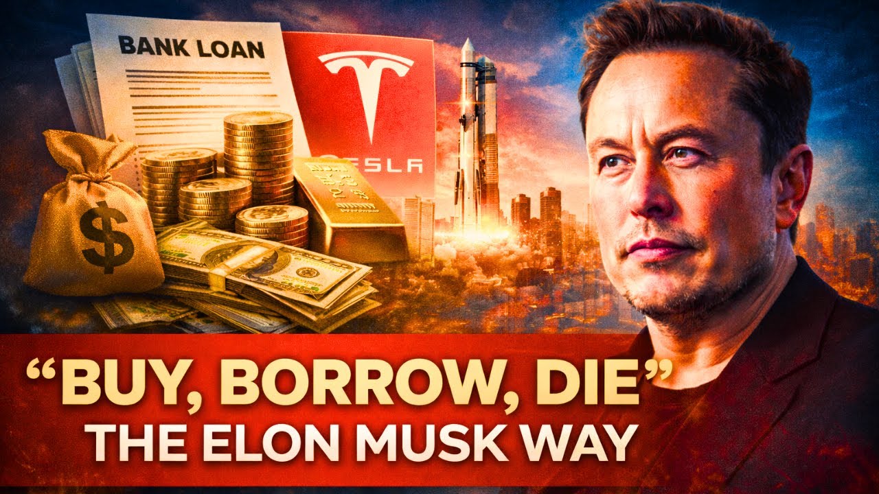 How Elon Musk Legally Pays Less Tax (The Borrowing Strategy Explained)