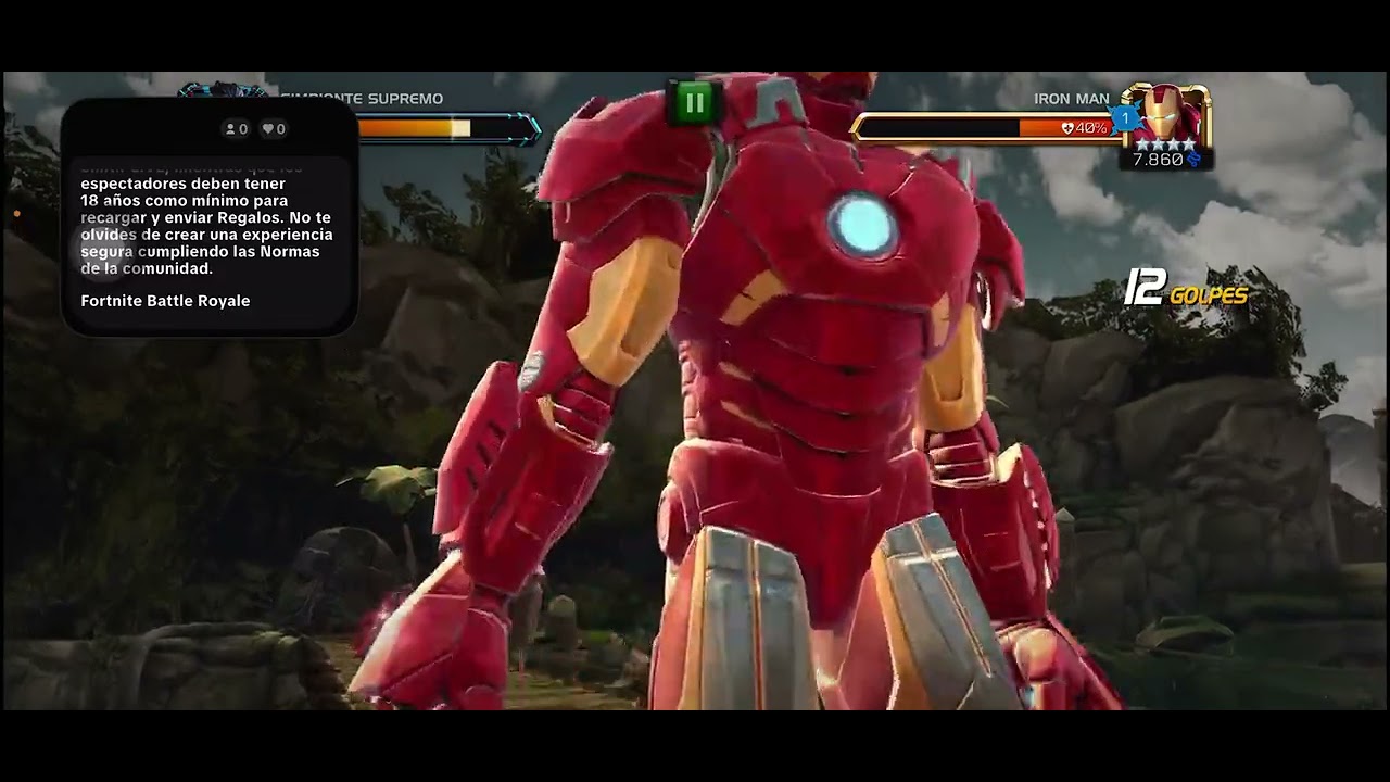marvel contest of champions  unas batallas 