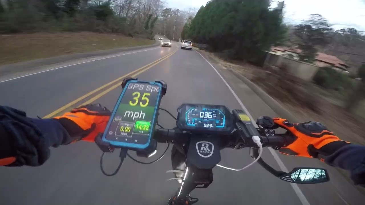 The EPIC RIDE on the REYWMER KULLTER MAX with 50mph downhill, uphill DIRT Rock, 35MPH traffic NEW!!!