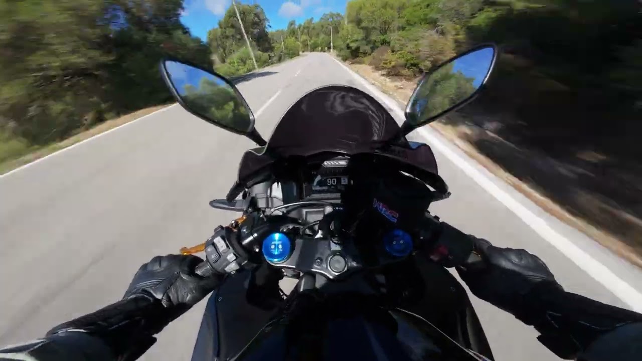 CBR600RR RAW Sound - Test 2 Part 1/2 - MIVV Full Exhaust