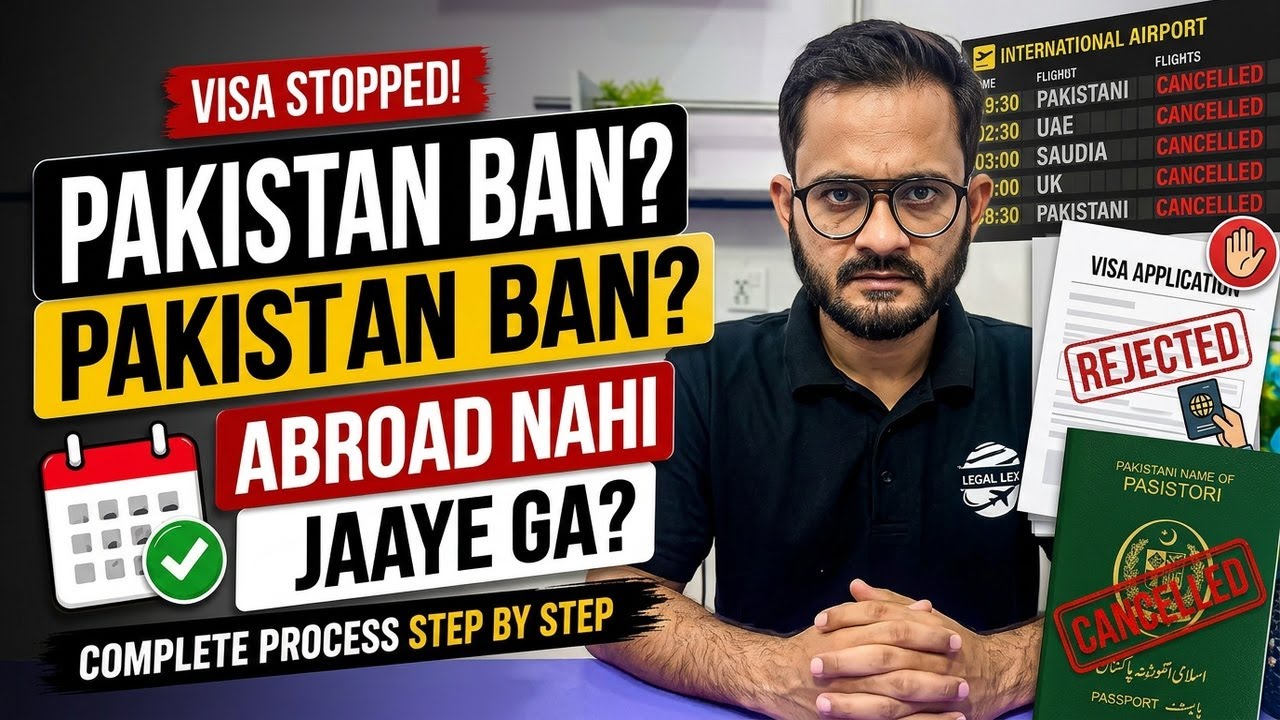 Kia Waqai Pakistanio k Liye Visa Band Hu gaye hain 