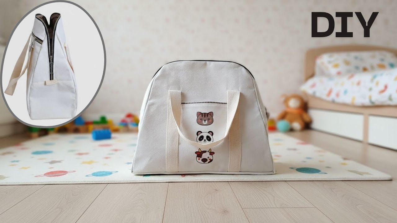 DIY Tote Bag Sewing Tutorial | Easy Fabric Bag for Beginners