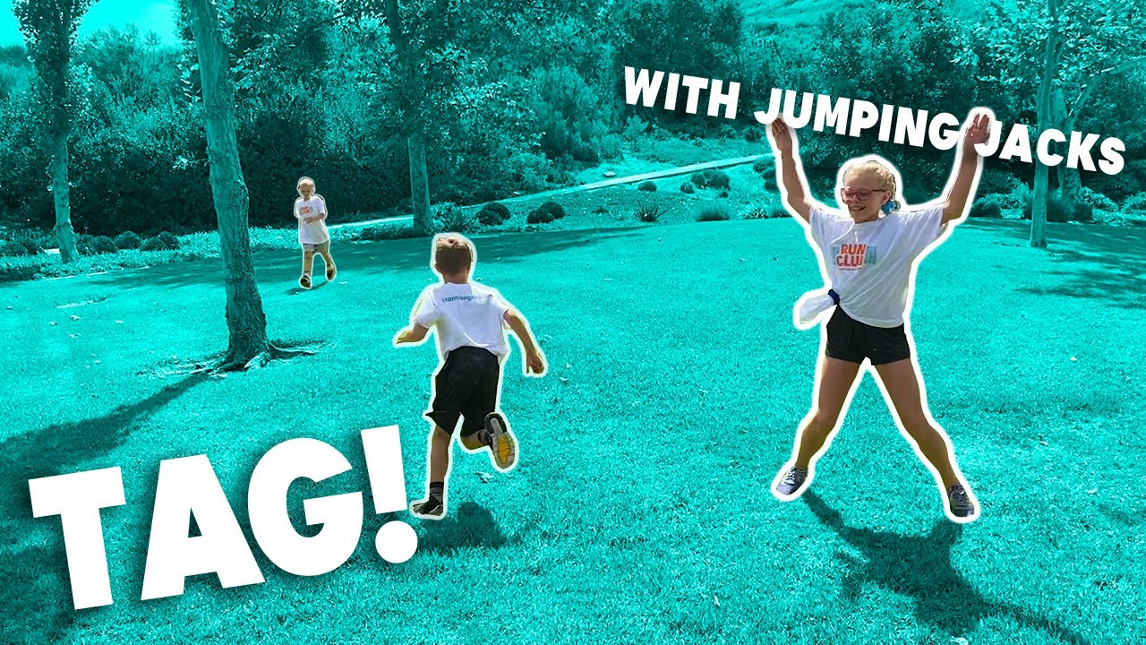 Recess Games (Jumping Jack TAG!)