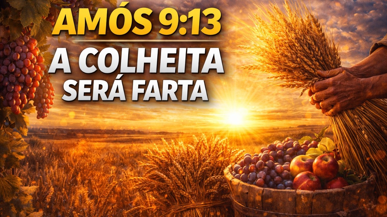 Amós 9:13 - A colheita será farta