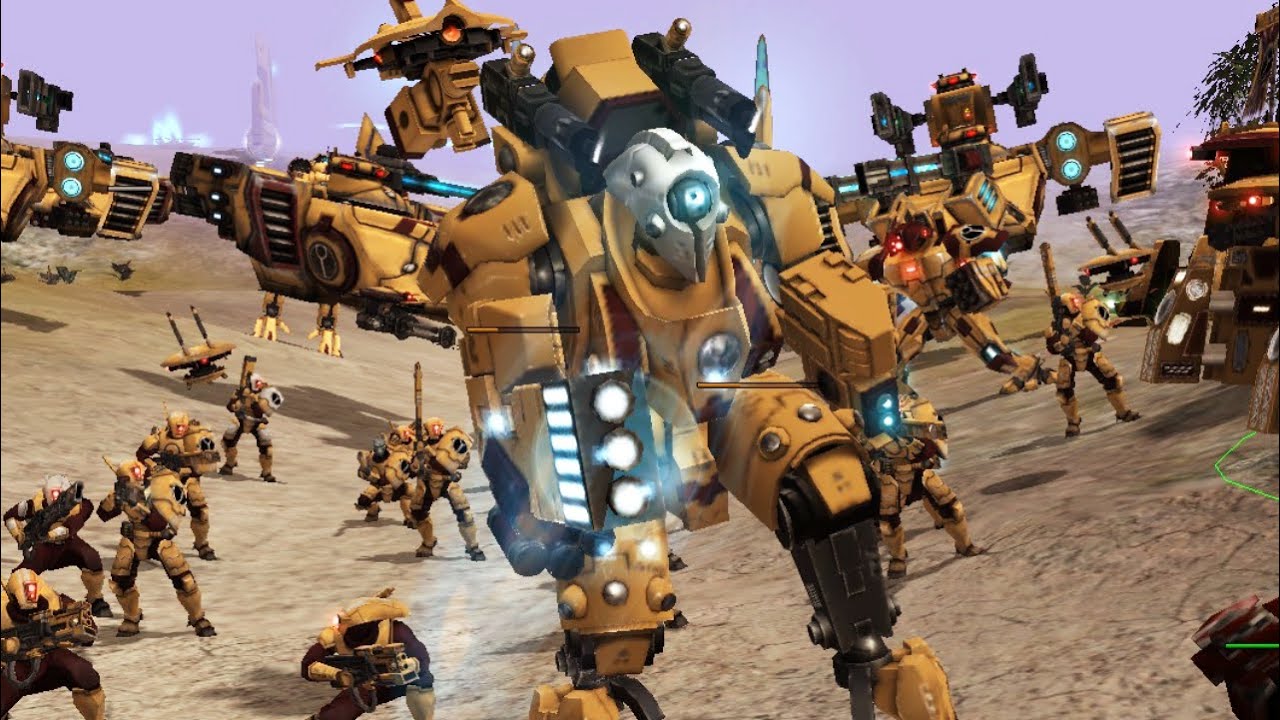 Unification Mod | TAU & Imperial Guard vs Orks! - Survival / Warhammer 40K: Dawn of War: Soulstorm