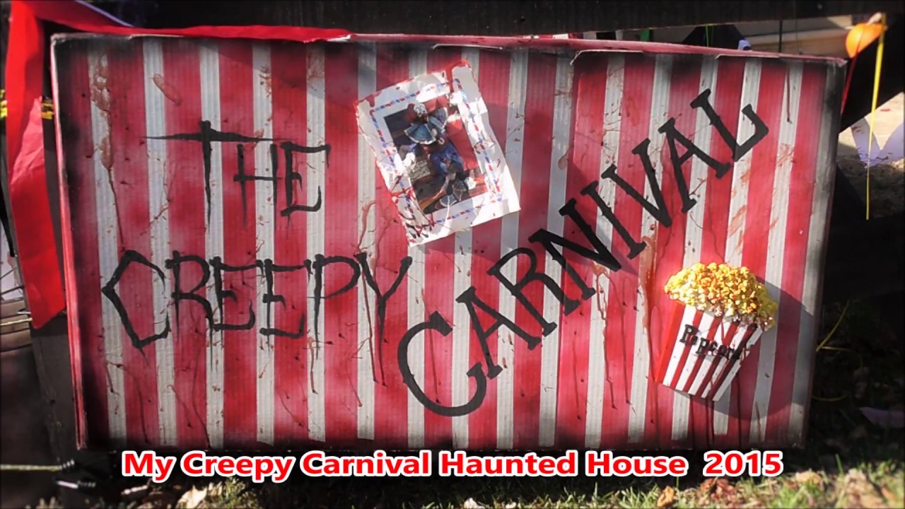 My Creepy Carnival Haunted House For Halloween Tour