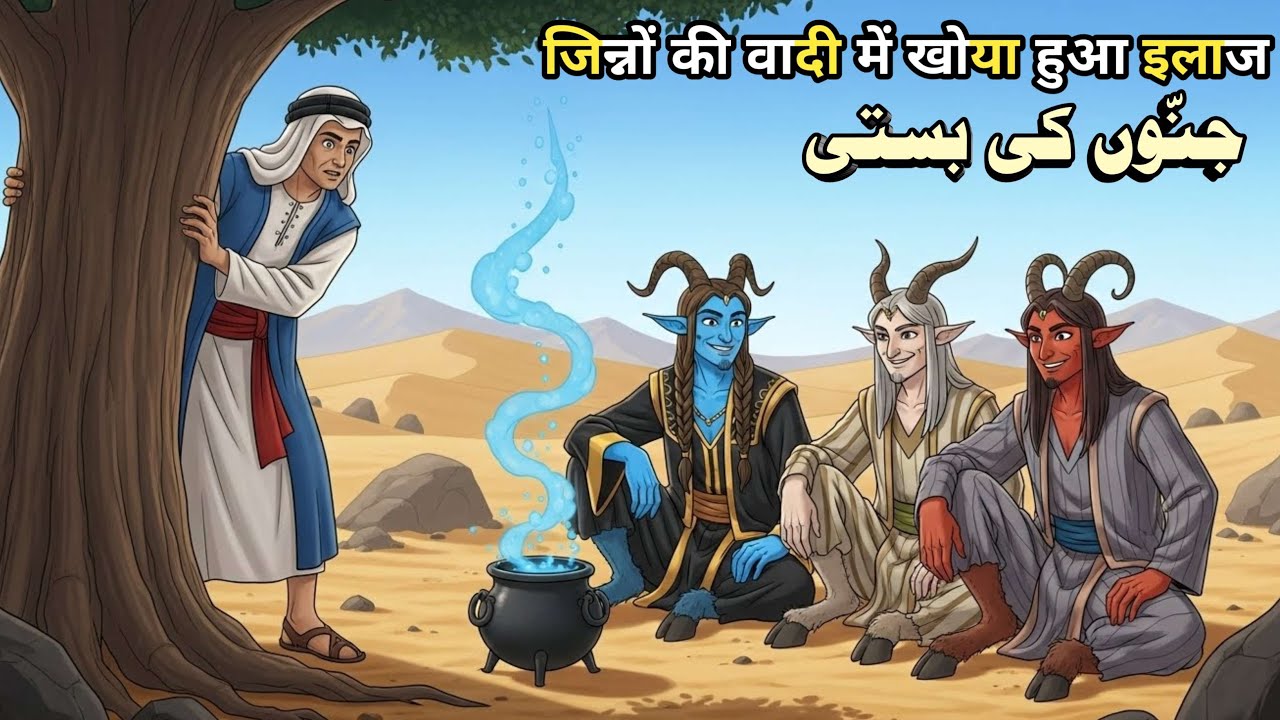 Ladka Jinoon Ki wadi Me Jaa pohancha  | जिन्नों की वादी का सफ़र | Islamic Moral Story