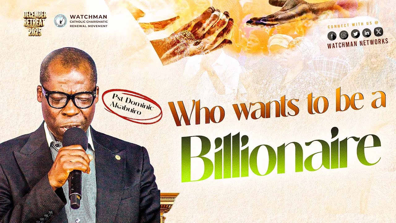 Who wants to be a billionaire || Pst Dom Akabuiro || DR2025