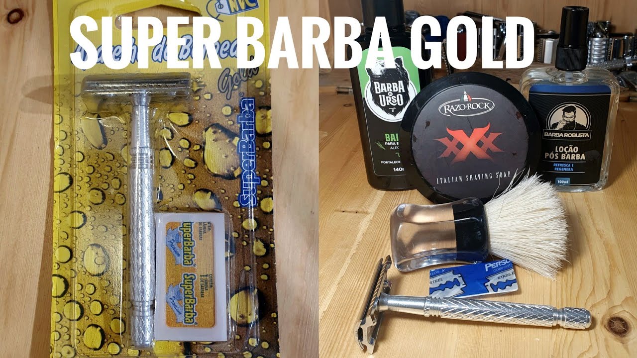 💈 Barbear Melhor custo-benefício??? Super Barba Gold 💈