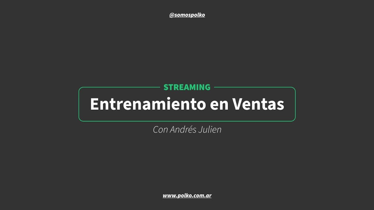 Entrenamiento en Ventas para PAS | En Vivo 🔴