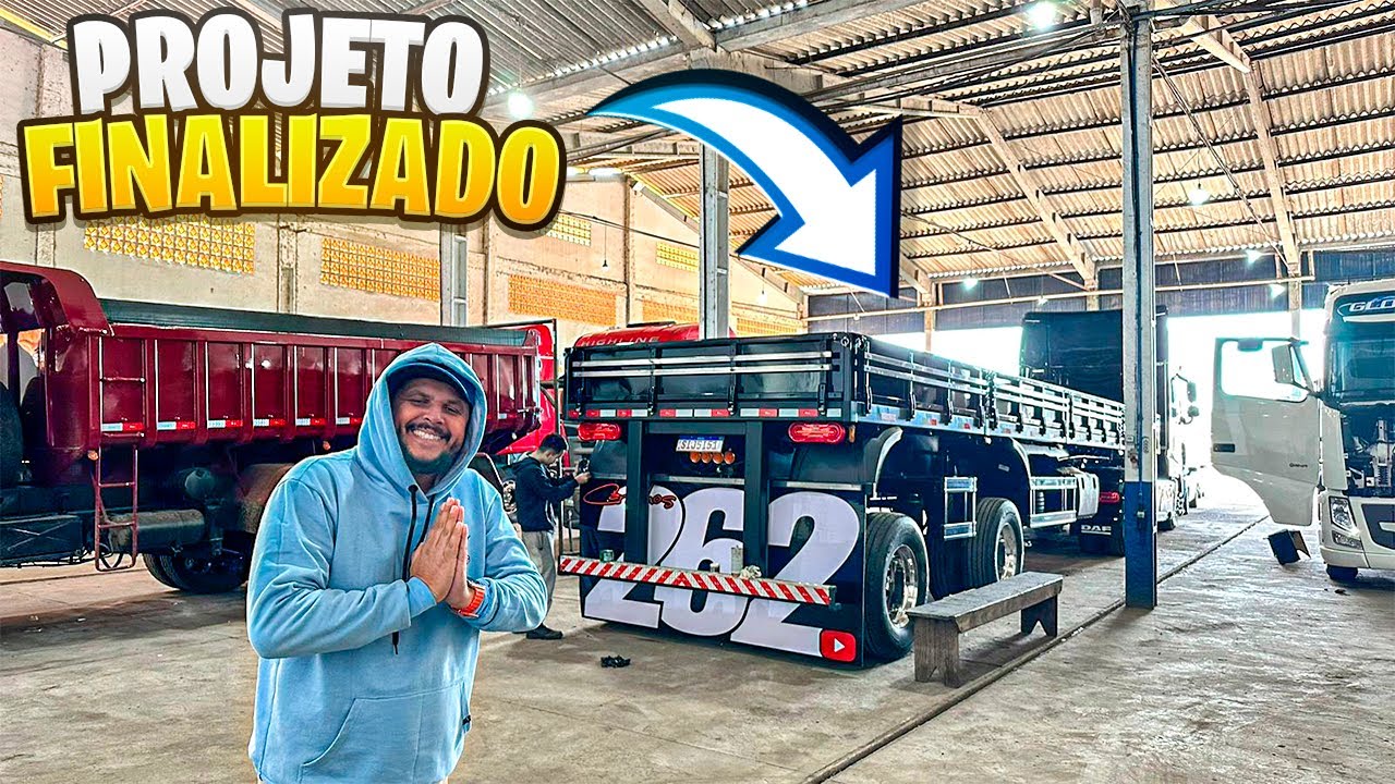 SONHO REALIZADO!! MEU NOVO CAMINHÃO ESTA PRONTO 😍