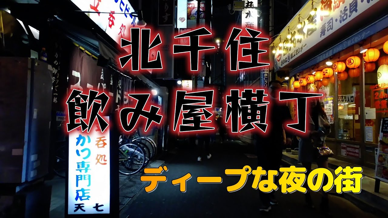 北千住　人気の北千住にある超駅近の飲み屋横丁ってどんなところ【FIMI PALM2 PRO】