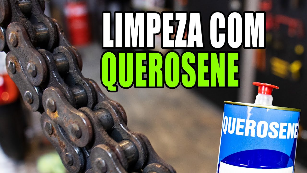 Pode limpar a corrente com QUEROSENE?