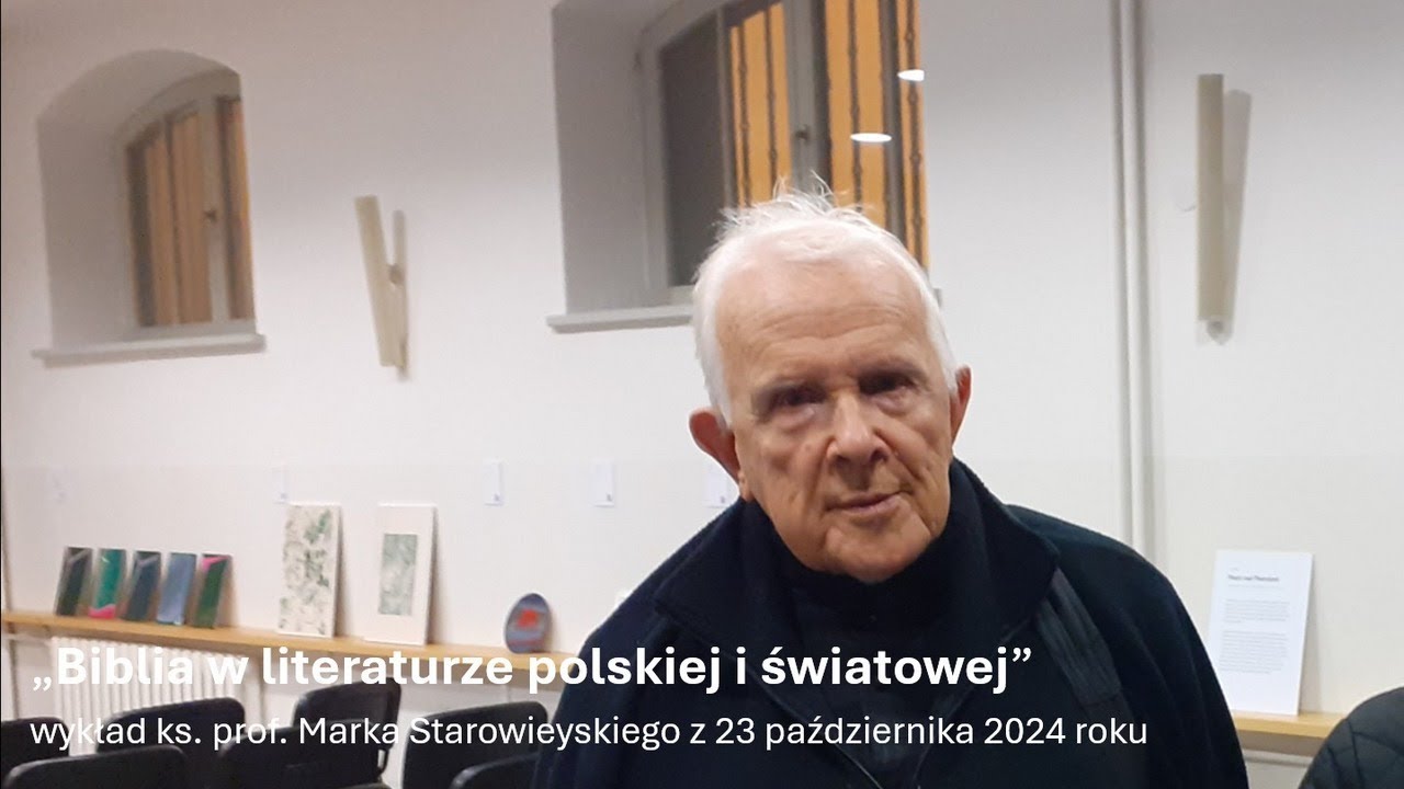 ks. prof. Marek Starowieyski 
