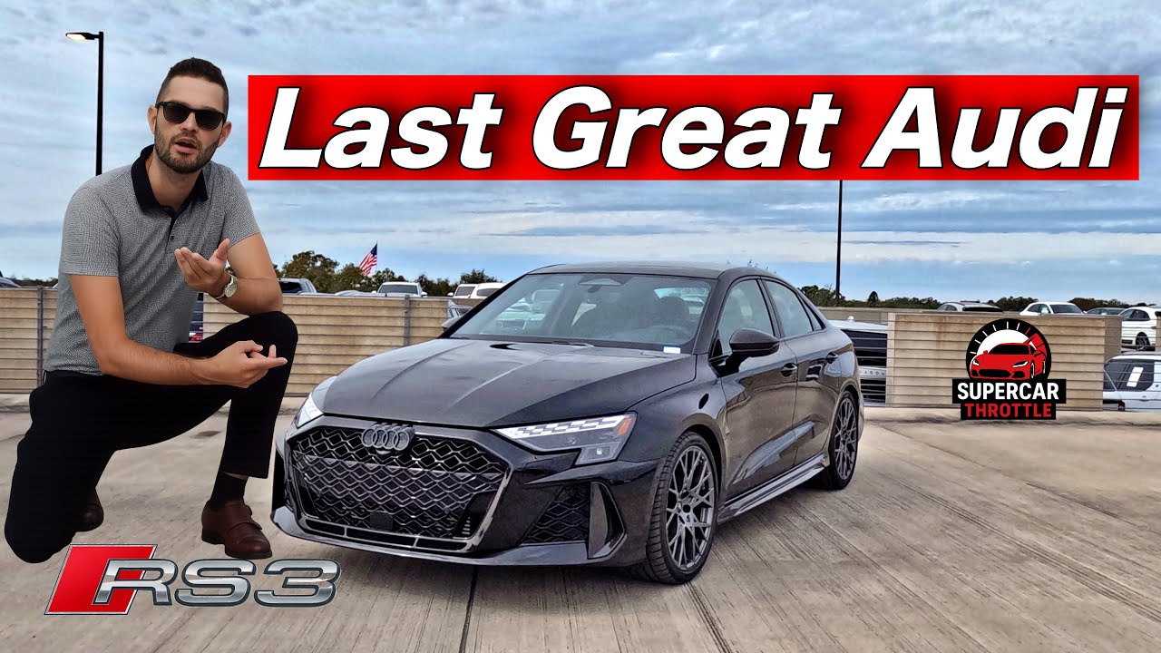 Audi RS3 2026 года — последний по-настоящему выдающийся Audi дешевле 80 000 долларов: обзор и тес...
