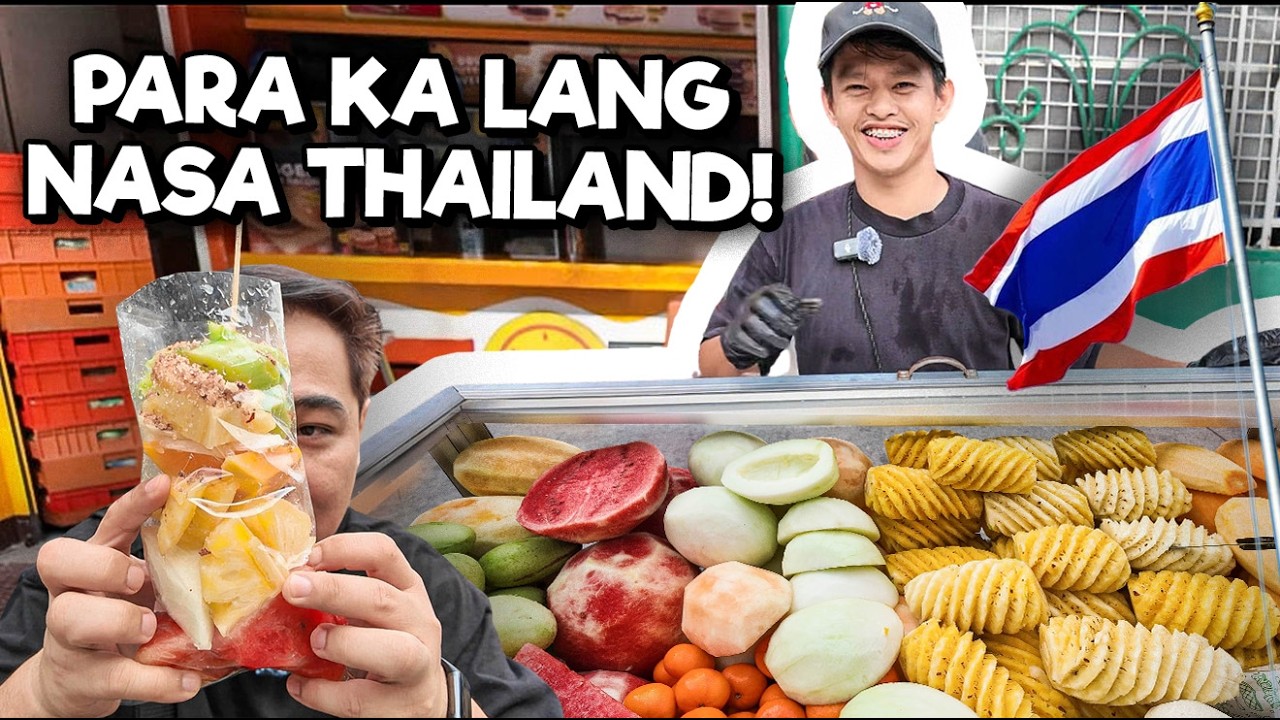I DISCOVERED a REAL-LIFE Fresh Fruit NINJA Street Food Vendor [VIRAL]