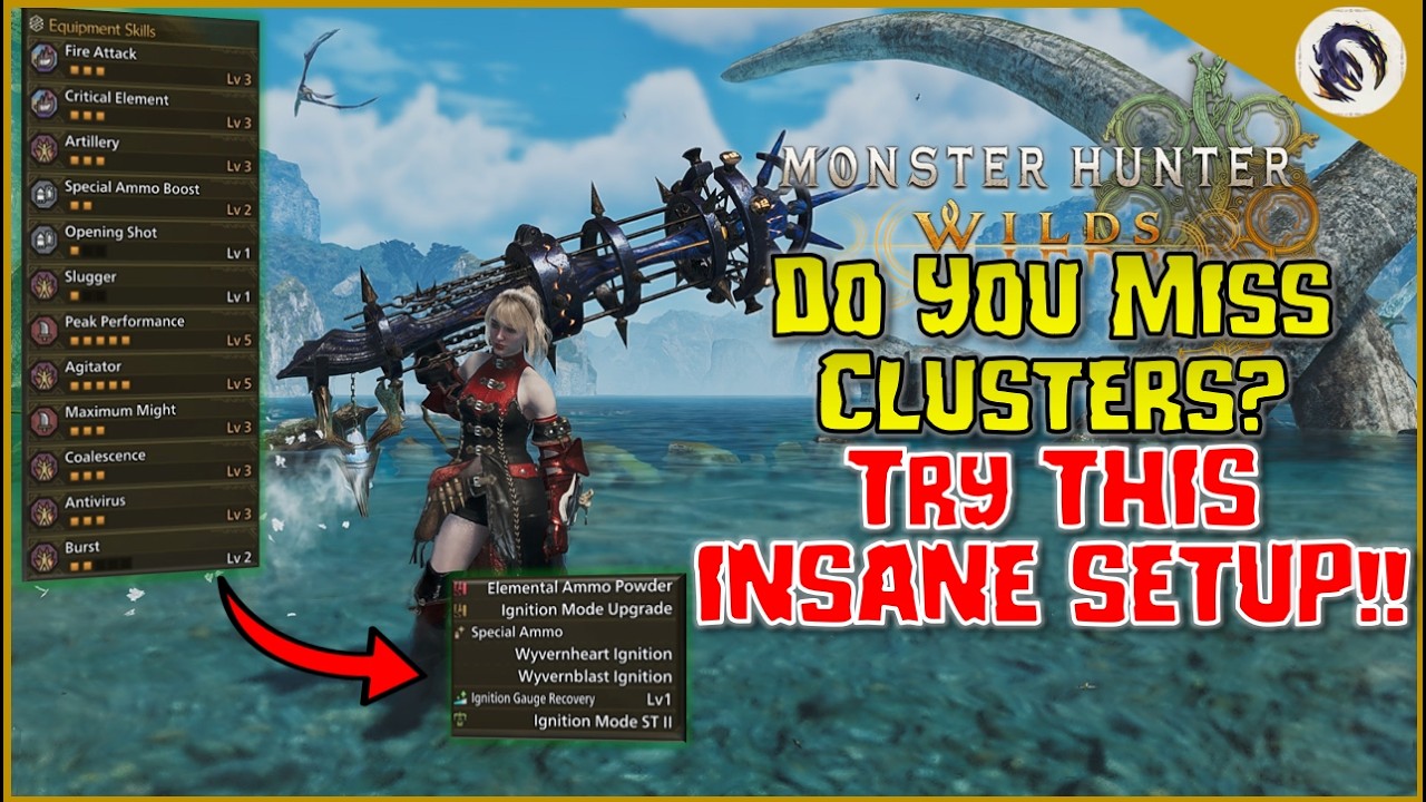 Are CLUSTERS *BACK*?! NEW EleBlast META HBG Setup! [MH Wilds]