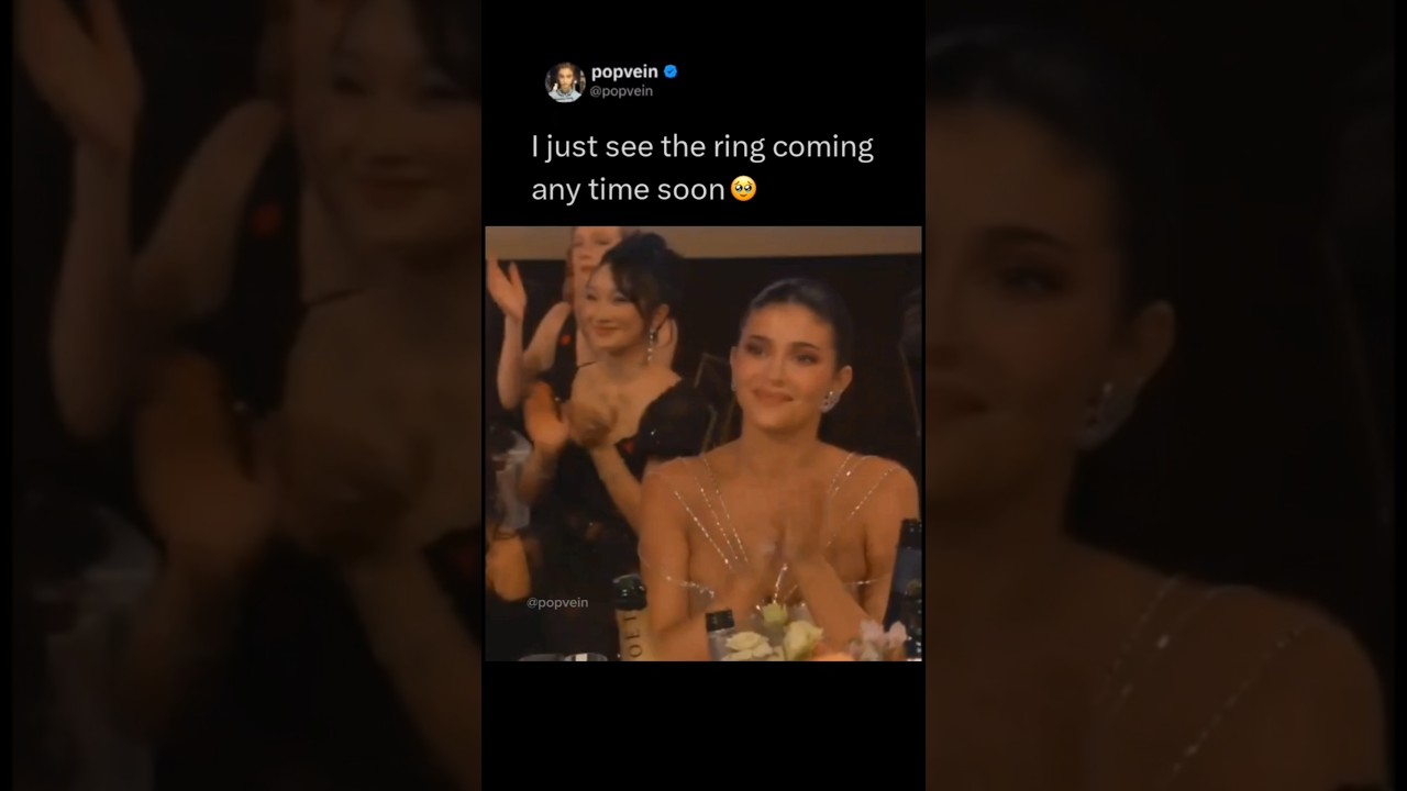 i just see the ring coming any time soon | Timothee Chalamet and Kylie Jenner | Golden Globes 2026 🩷