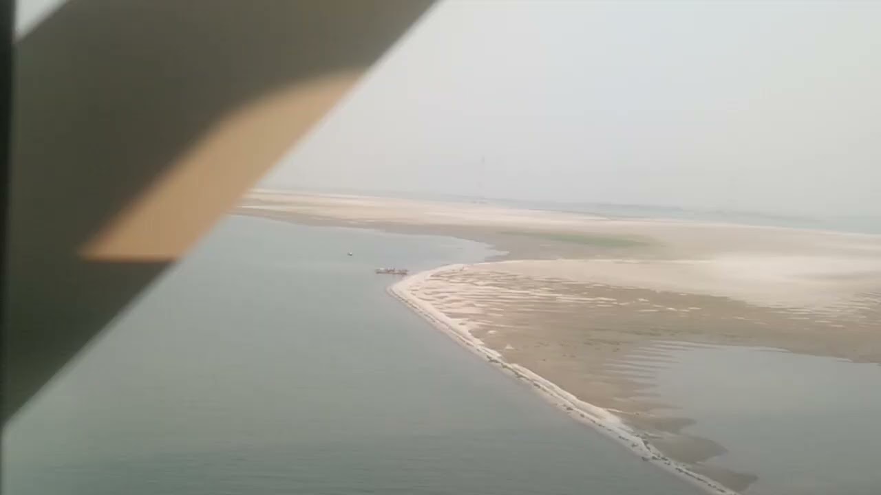 #railway #train #journey #শুষ্ককালে ট্রেনে চড়ে পদ্মা নদী ও সেতু পাড় হওয়া