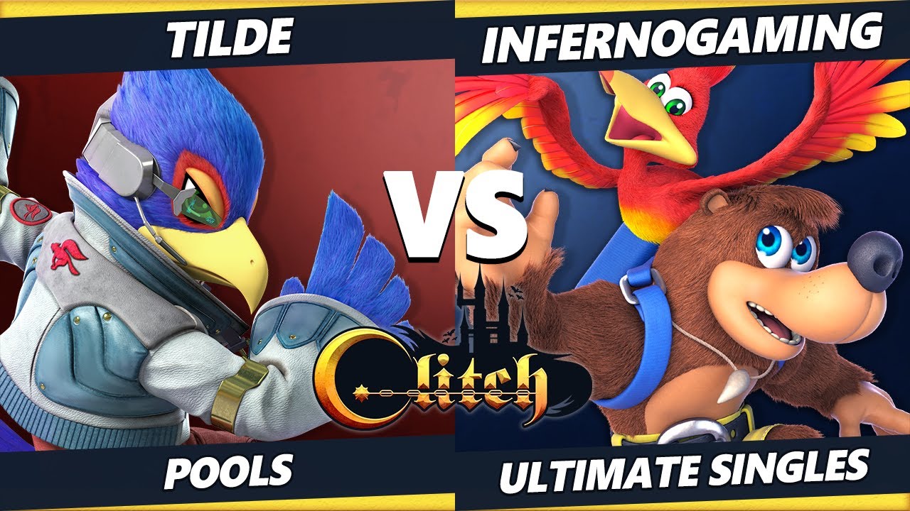 Glitch Konami Code - Tilde (Falco) Vs. InfernoGaming (Banjo) SSBU Ultimate Tournament
