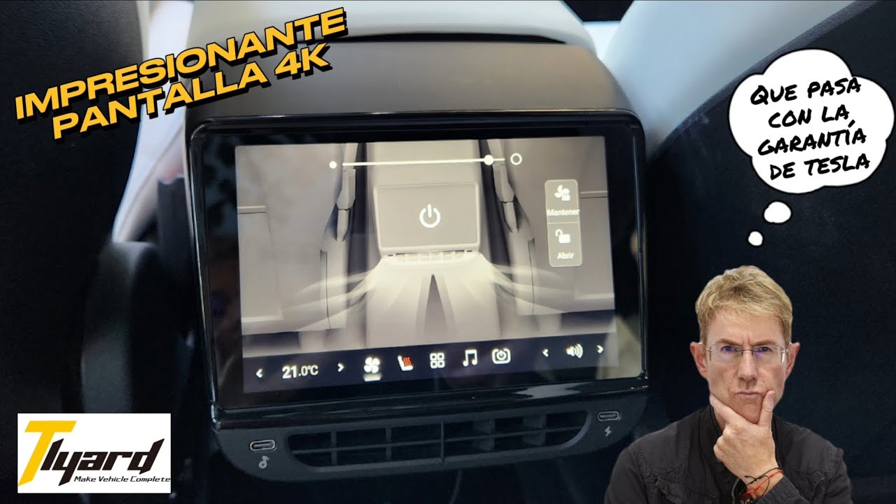 Mejor Pantalla TESLA Model Y: 4K Black | CUANDO PODEMOS PERDER LA GARANTIA ?