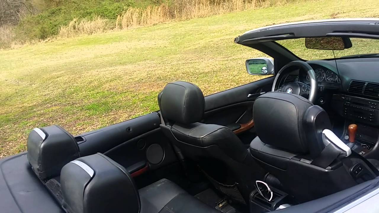 WIND DEFLECTOR HACK (BMW 2001Ci convertible)