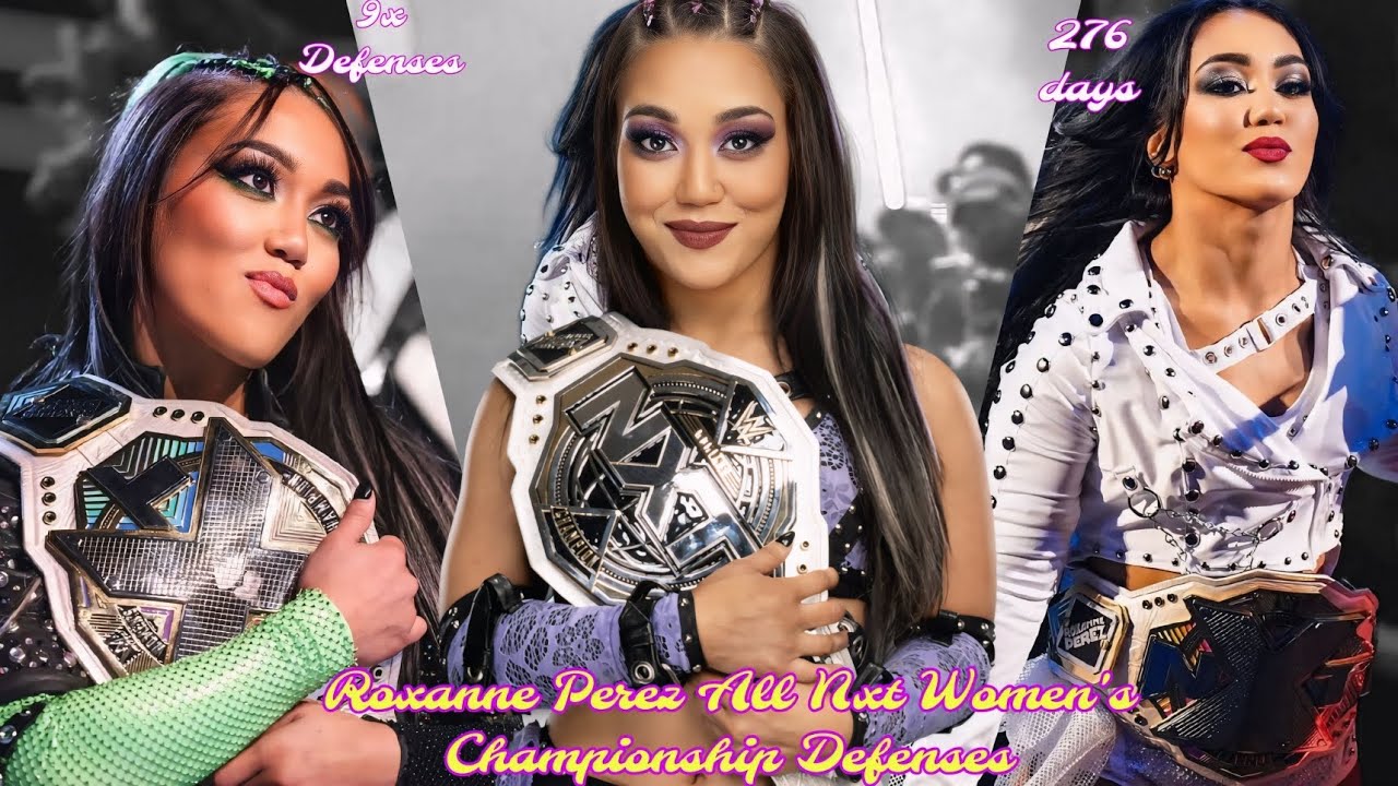 Roxanne Perez All NXT Women's Championship Title Defenses | 2nd Reign