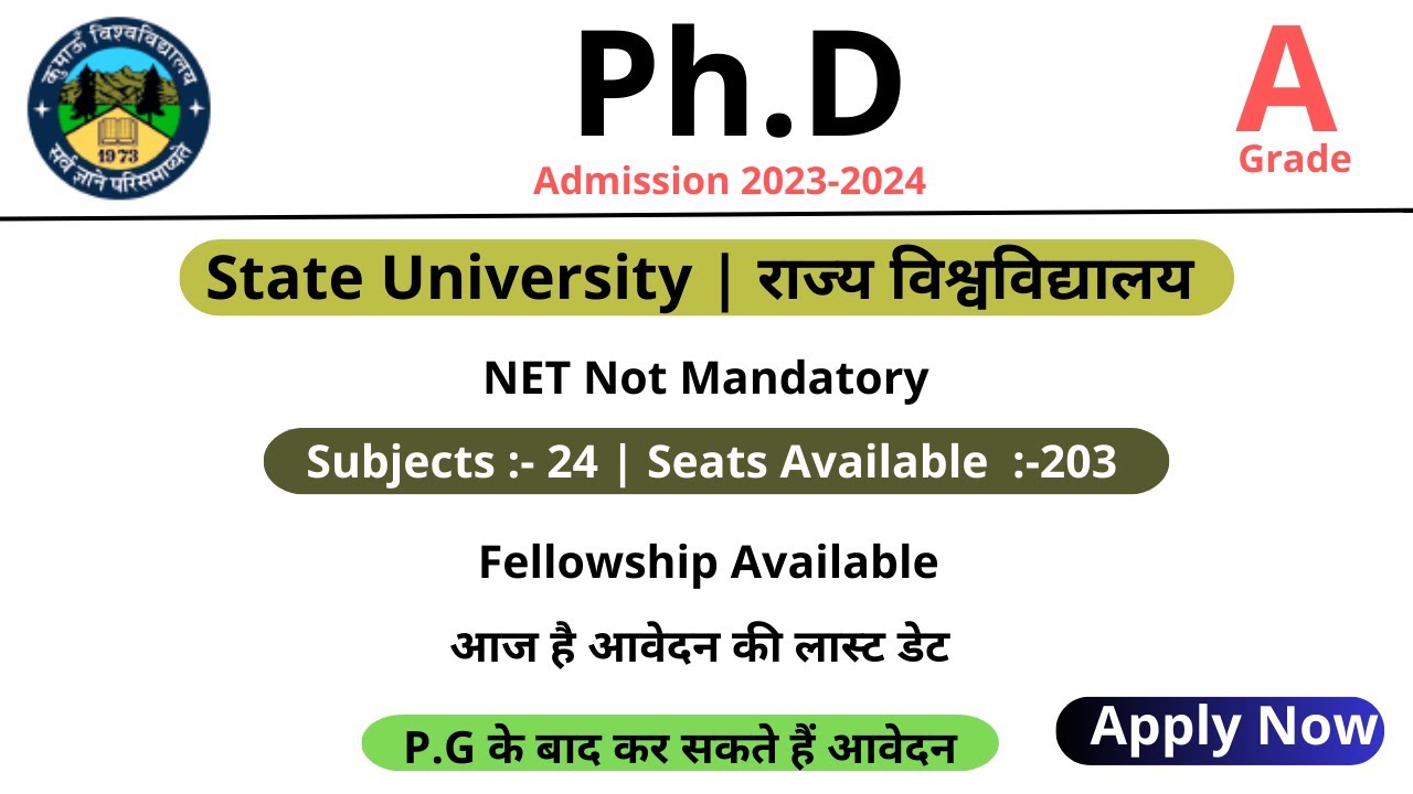PhD admission  notification 2023 in Govt university| PhD admission 2023 | PhD application form 2023
