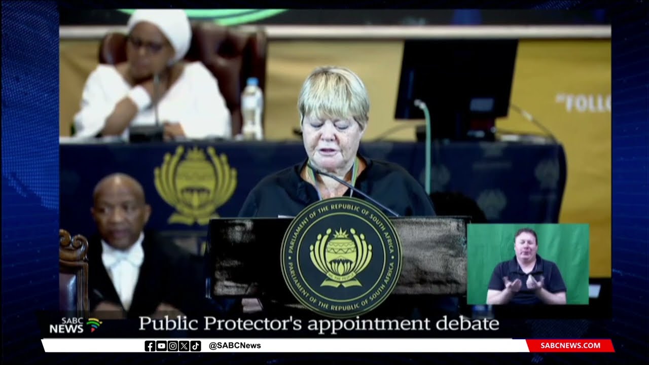 DA's Glynnis Breytenbach kicked out during Public Protector's appointment debate